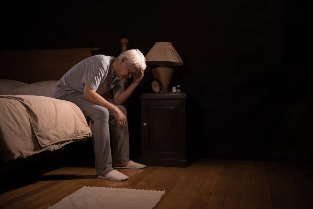 In-home care can help aging seniors practice better health and bedtime routines for better sleep.
