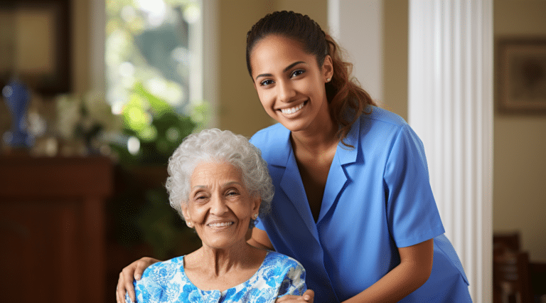 Alzheimer’s home care provides support for families and helps seniors with dementia navigate their condition.